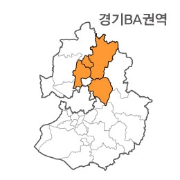 랜드맵 경기도 부동산 전자지적도 BA권역(1.포천시 2.양주시 3.동두천시 4.남양주시)