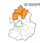 랜드맵 경기도 부동산 전자지적도 B8권역(1.동두천시 2.연천군 3.포천시 4.파주시)