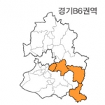 랜드맵 경기도 부동산 전자지적도 B6권역(1.여주군 2.광주시 3.성남시 4.충북 음성)