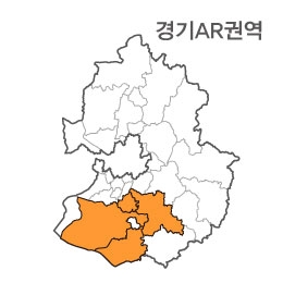 랜드맵 경기도 부동산 전자지적도 AR권역(1.수원시 2.화성시 3.평택시 4.용인시)