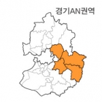 랜드맵 경기도 부동산 전자지적도 AN권역(1.여주군 2.광주시 3.남양주시 4.양평군)