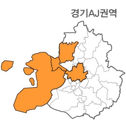 랜드맵 경기도 부동산 전자지적도 AJ권역(1.김포시 2.파주시 3.서울시 4.인천시)