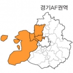 랜드맵 경기도 부동산 전자지적도 AF권역(1.김포시 2.파주시 3.고양시 4.인천시)