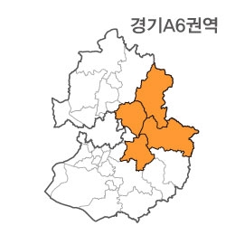 랜드맵 경기도 부동산 전자지적도 A6권역(1.가평군 2.양평군 3.남양주시 4.광주시)