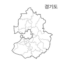 랜드맵 경기도 부동산 전자지적도 전지역(31개 시군 전체지역)