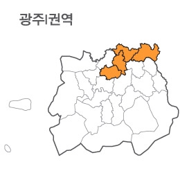 랜드맵 광주시 부동산 전자지적도 I권역(1.광주시 2.담양군 3.전북 남원 4.전북 순창)