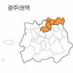 랜드맵 광주시 부동산 전자지적도 I권역(1.광주시 2.담양군 3.전북 남원 4.전북 순창)