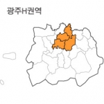 랜드맵 광주시 부동산 전자지적도 H권역(1.광주시 2.나주시 3.화순군 4.담양군)