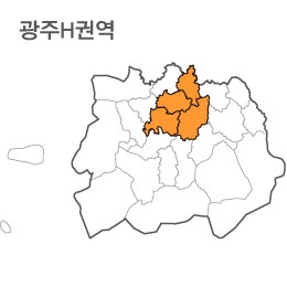 랜드맵 광주시 부동산 전자지적도 H권역(1.광주시 2.나주시 3.화순군 4.담양군)