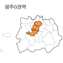 랜드맵 광주시 부동산 전자지적도 G권역(1.광주시 2.나주시 3.영암군 4.목포시)