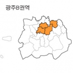 랜드맵 광주시 부동산 전자지적도 B권역(1.광주시 2.곡성군 3.화순군 4.나주시)