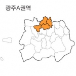 랜드맵 광주시 부동산 전자지적도 A권역(1.광주시 2.함평군 3.장성군 4.담양군)