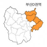 랜드맵 부산시 부동산 전자지적도 D권역(1.부산시 2.양산시 3.밀양시 4.경북 청도)