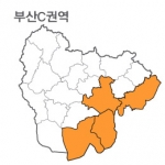 랜드맵 부산시 부동산 전자지적도 C권역(1.부산시 2.거제시 3.통영시 4.창원시)