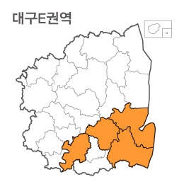 랜드맵 대구시 부동산 전자지적도 E권역(1.대구시 2.영천시 3.포항시 4.경주시)