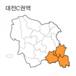 랜드맵 대전시 부동산 전자지적도 C권역(1.대전시 2.금산군 3.계룡시 4.논산시)