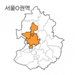 랜드맵 서울시 부동산 전자지적도 O권역(1.서울시 2.고양시 3.양주시 4.안양시)