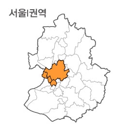 랜드맵 서울시 부동산 전자지적도 I권역(1.서울시 2.광명시 3.부천시 4.안양시)