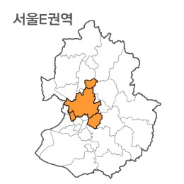 랜드맵 서울시 부동산 전자지적도 E권역(1.서울시 2.광명시 3.성남시 4.의정부)