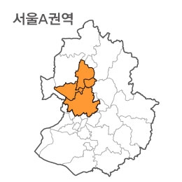 랜드맵 서울시 부동산 전자지적도 A권역(1.서울시 2.고양시 3.양주시 4.의정부시)