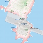 부산지도 롤스크린