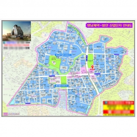 [부동산] 화성 발안산업단지 광고 - 나우맵 맞춤 지도제작 문의