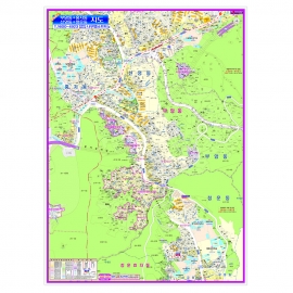 종로구 부암동·홍지동·신영동·청운동 주소지도 코팅