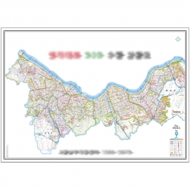 [상권/지점관리] 서울남부 관할구역도 - 나우맵 맞춤 지도제작 문의