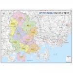 [상권/지점관리] 한국주택금융공사 경남서부 관할구역도 - 나우맵 맞춤 지도제작 문의