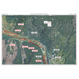 [관공서] 완주군 소하천 정비 - 나우맵 맞춤 지도제작 문의
