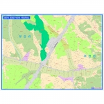 [부동산] 소유필지 조합 지적도 토지용도 - 나우맵 맞춤 지도제작 문의