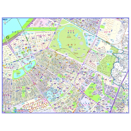 [배달] 중국집 배달 반경 영역 맞춤 지도 - 나우맵 맞춤 지도제작 문의
