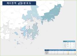 [상권/지점관리] 국가어항 지방어항 어항지점 분포도 - 나우맵 맞춤 지도제작 문의