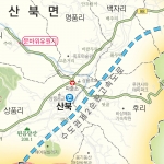 여주시지도 족자