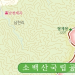 단양군지도 롤스크린