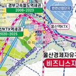 2040 울산 개발계획도 롤스크린