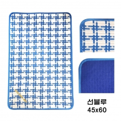 사우나매트 입구 선블루(45/60)