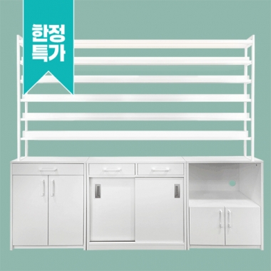 한정수량 SALE! 로건킹 2000 슬라이드 진열장 네일샵가구