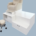 앙뜨레 플로워 단 <small>네일패디보조가구</small><hr style="border: solid 1px #dbdbdb;"><h5>플로워 단만 있다면, 네일과 패디 동시시술도 문제없이 OK!</h5>