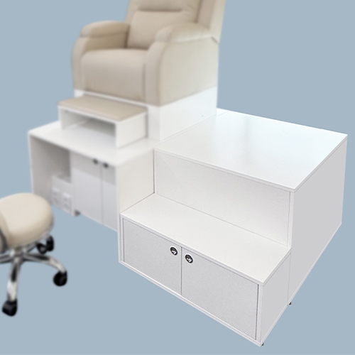 앙뜨레 플로워 단 <small>네일패디보조가구</small><hr style="border: solid 1px #dbdbdb;"><h5>플로워 단만 있다면, 네일과 패디 동시시술도 문제없이 OK!</h5>