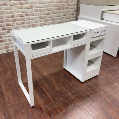 한정수량 SALE! 800 테이블+사이드서랍 C형 싱글세트