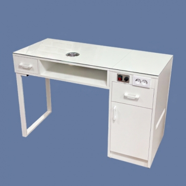 비트흡진 싱글 테이블 <small>네일테이블 시술대</small><hr style="border: solid 1px #dbdbdb;"><h5>학교나 학원 등 교육기관의 No.1 PICK! 흡진용 네일테이블 시술대</h5>