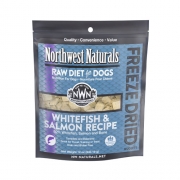 노스웨스트 내추럴 동결건조 화이트피쉬 & 살몬 강아지사료 340g