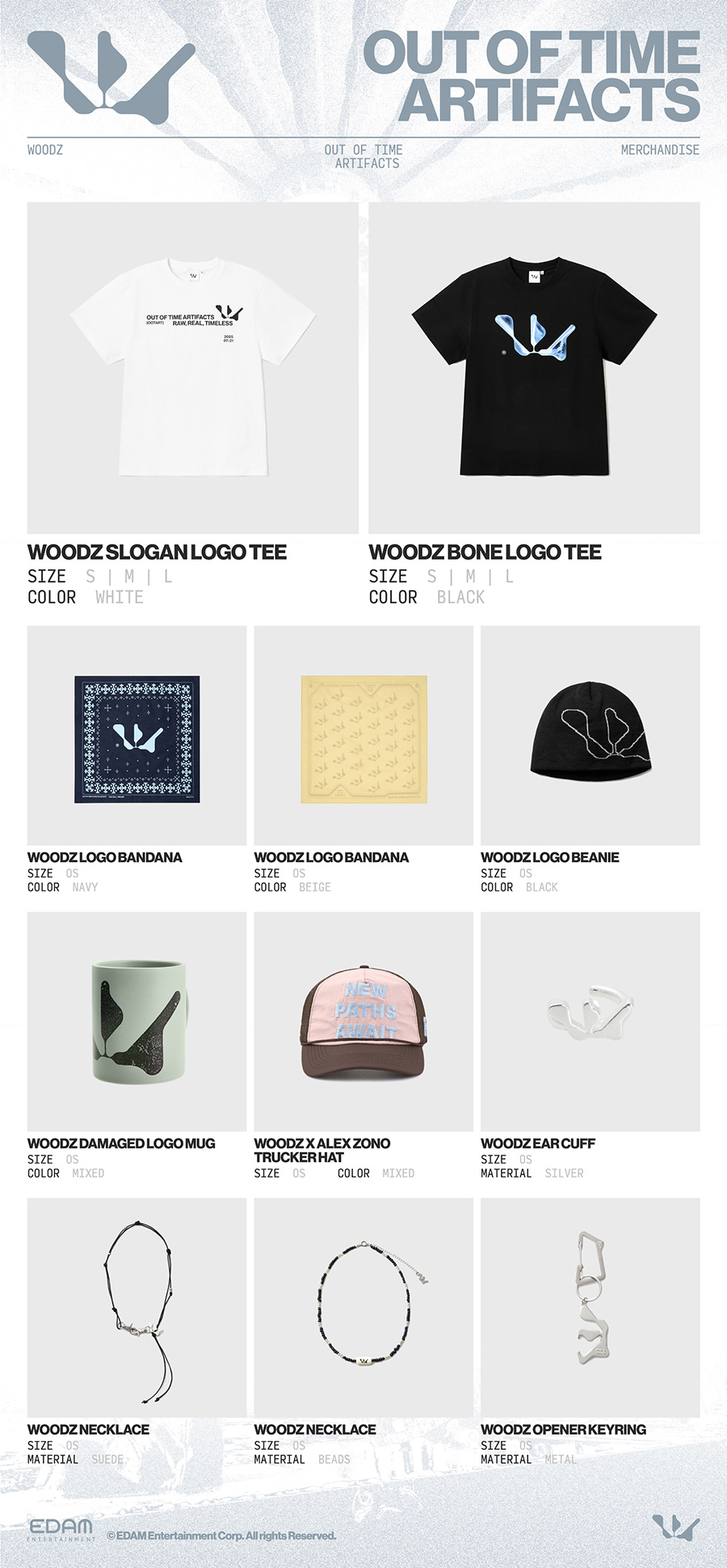 WOODZ OUT OF TIME ARTIFACTS Tシャツ Sサイズ WOODZ on X: 
