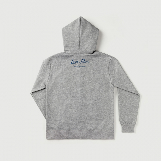 [2019 Love, poem] ZIP-UP HOODY (A - Gray)