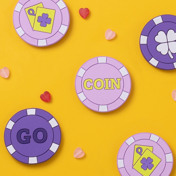 [LILAC] COIN MAGNET SET