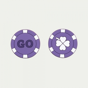 [LILAC] COIN MAGNET SET