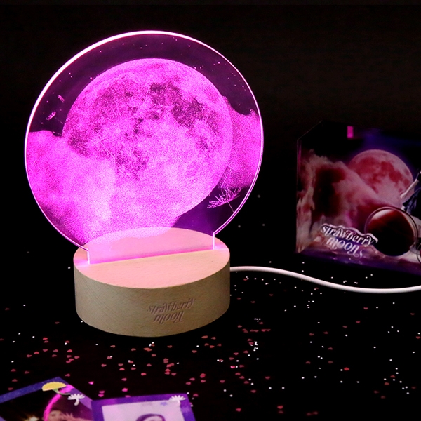 [strawberry moon] ACRYLIC MOOD LIGHT