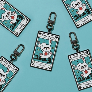 [2023 New Year] WOODZ - BUNNY KEYRING