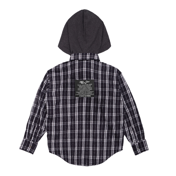 【DEARMINE】Tom Overfit Check Shirt made EDAM